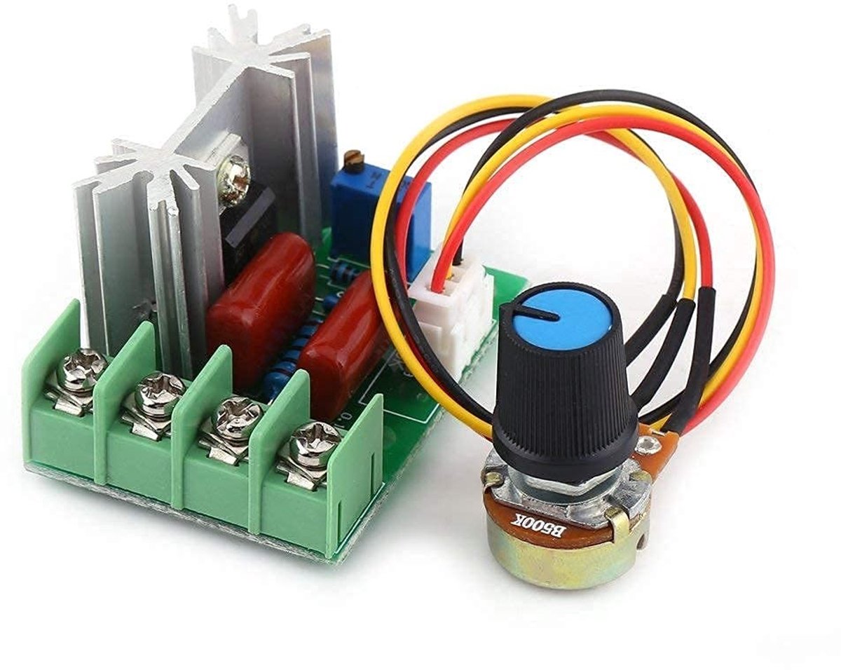 ONF3 - Voltage Regulator - Temperatuurcontroller - Eenvoudig te gebruiken - 2000W - Snelheidsregelaar - Geschikt voor diverse toepassingen - AC ...