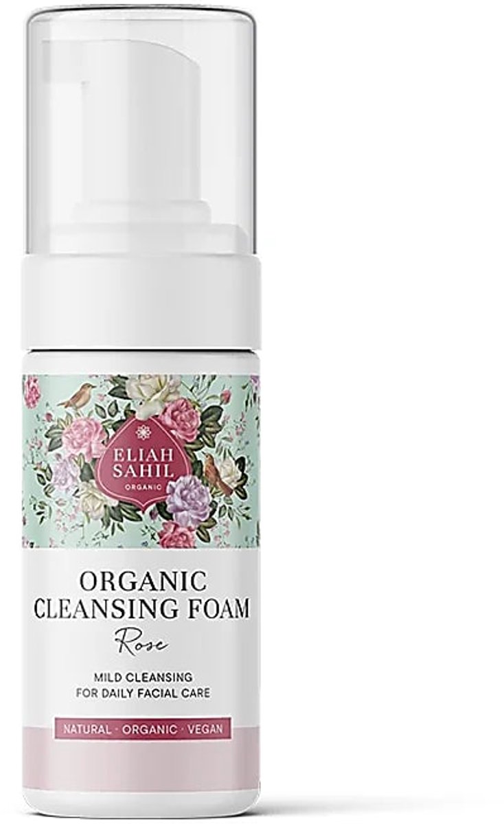 Gezichtsreiniger Schuim Roos Organisch Eliah Sahil - 110 Ml - 110 ml
