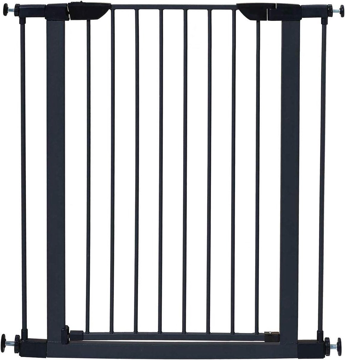 Huisdierhek - Hondenhek Traphek - Veiligheid Huisdieren - Glow-in-the-dark Strips - 29 tot 38 Inch - Grafiet