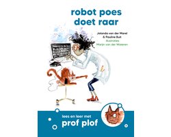 Lees en leer met prof Plof - robot poes doet raar