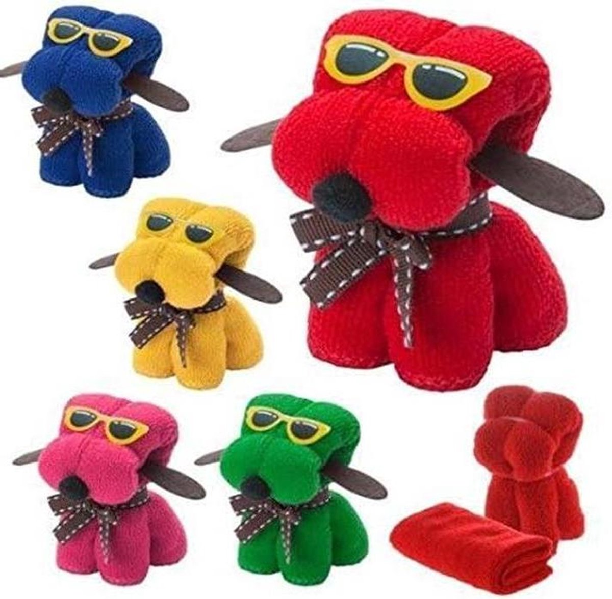 Handdoek Hond - Baby cadeau - Kraamcadeau geven - Leuke vormgeving - Kleine maat - Niet gespecificeerd