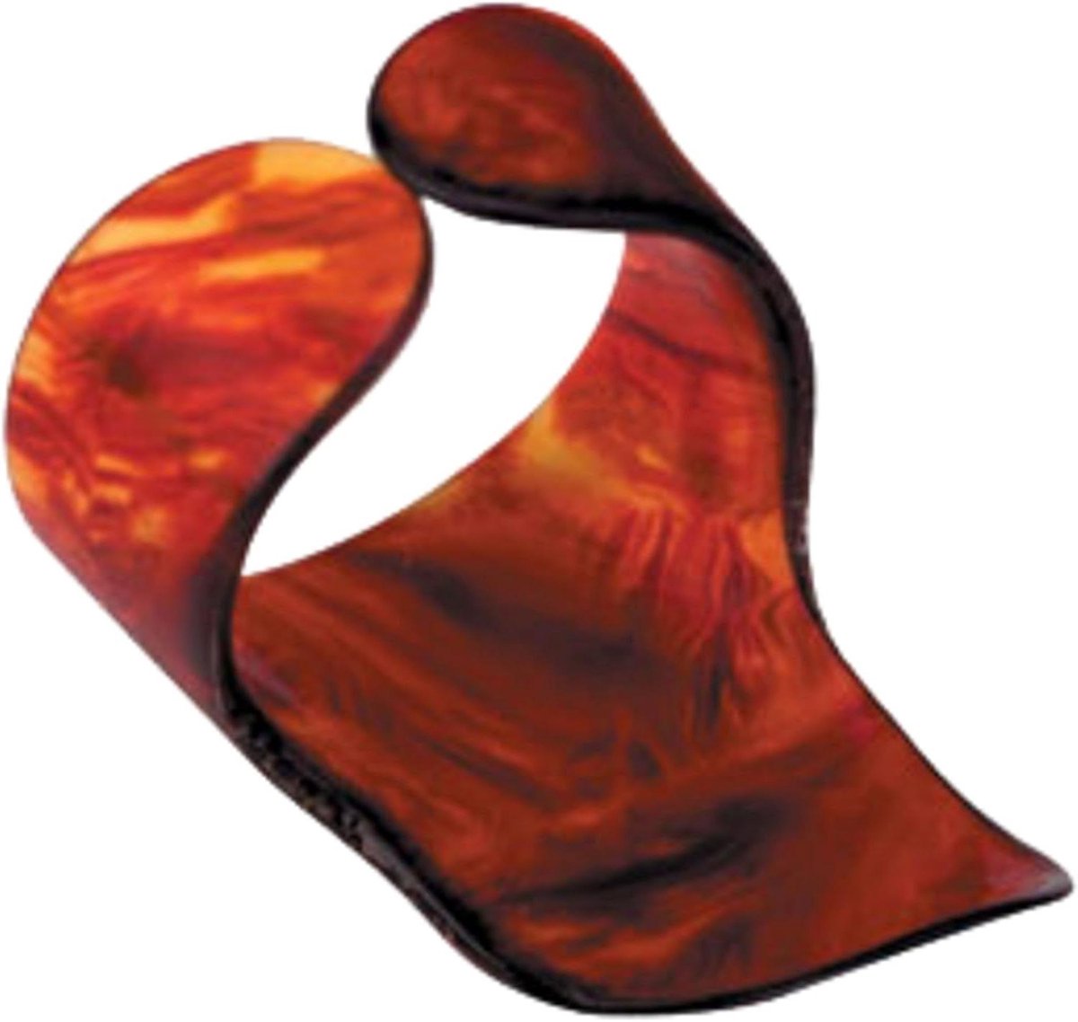 Celluloid Vingerpicks - Gitaar Vingerpicks - Gitaar Spelen - Natuurlijk Dessin - 5-Pack - Shell