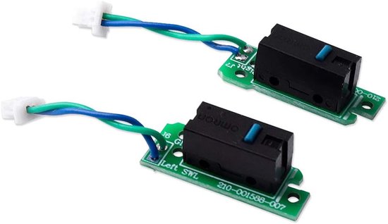 Muis Zijknop Vervanging - Muis Knoppen Set - Gaming Muis Reparatie - Specifiek voor G900/G903 - 1 Set - Zwart — afbeelding 3
