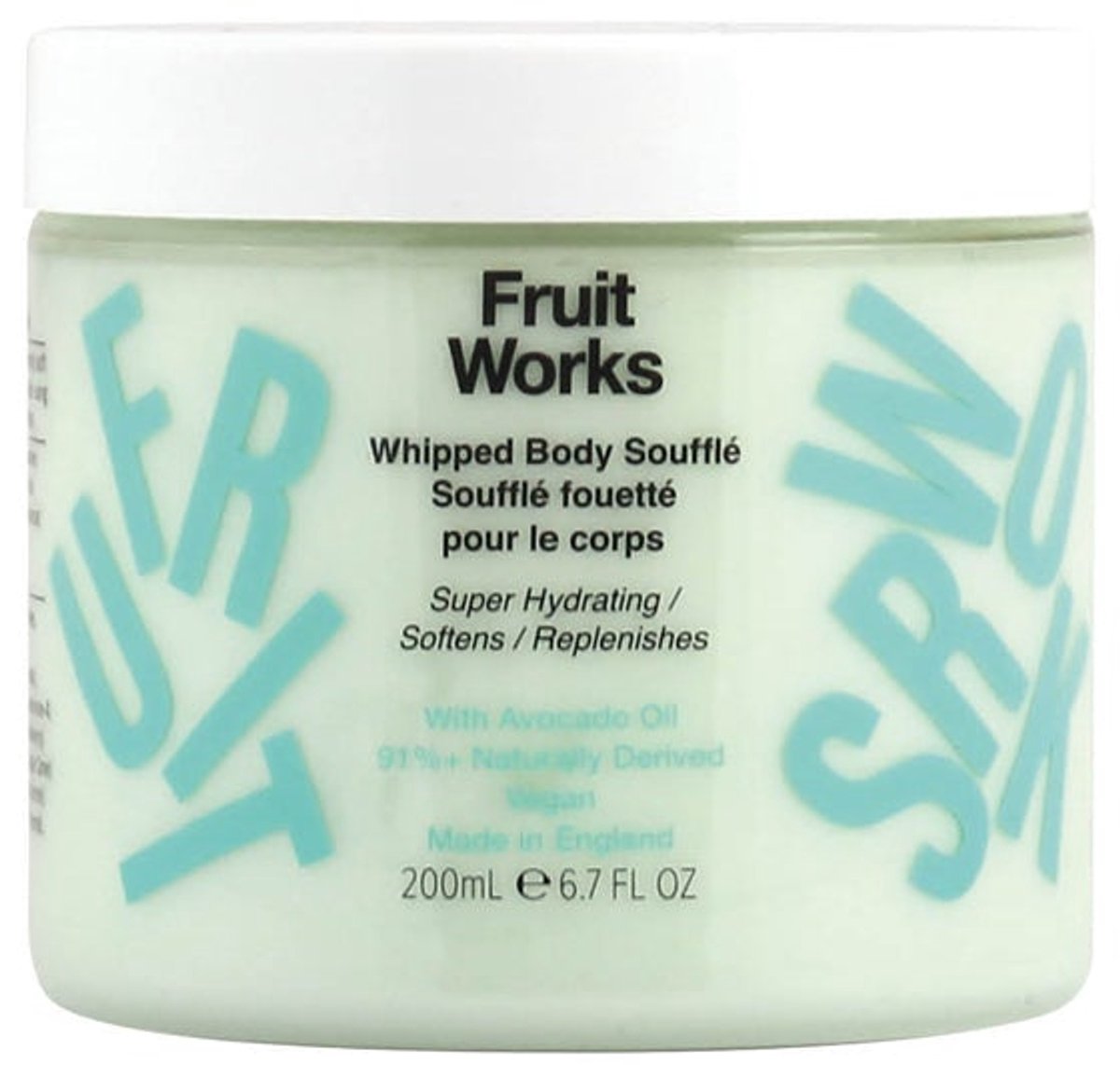 Fruit Works Whipped Body Soufflé - Bodycrème - 200 ml