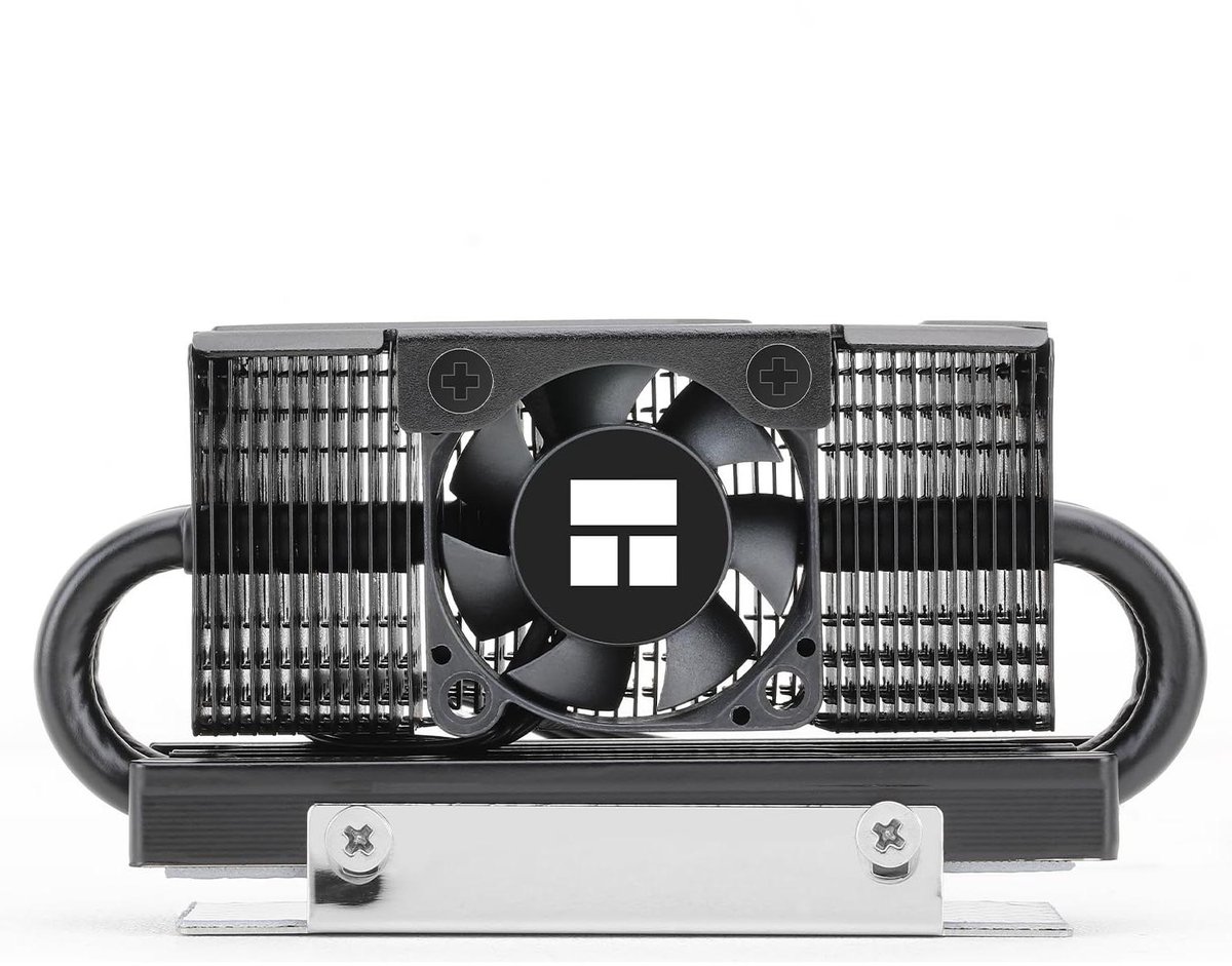 SSD Koeler - M.2 Radiator - SSD Koelen - 5mm AGHP Heatpipe - 23.7mm Breedte - Zwart