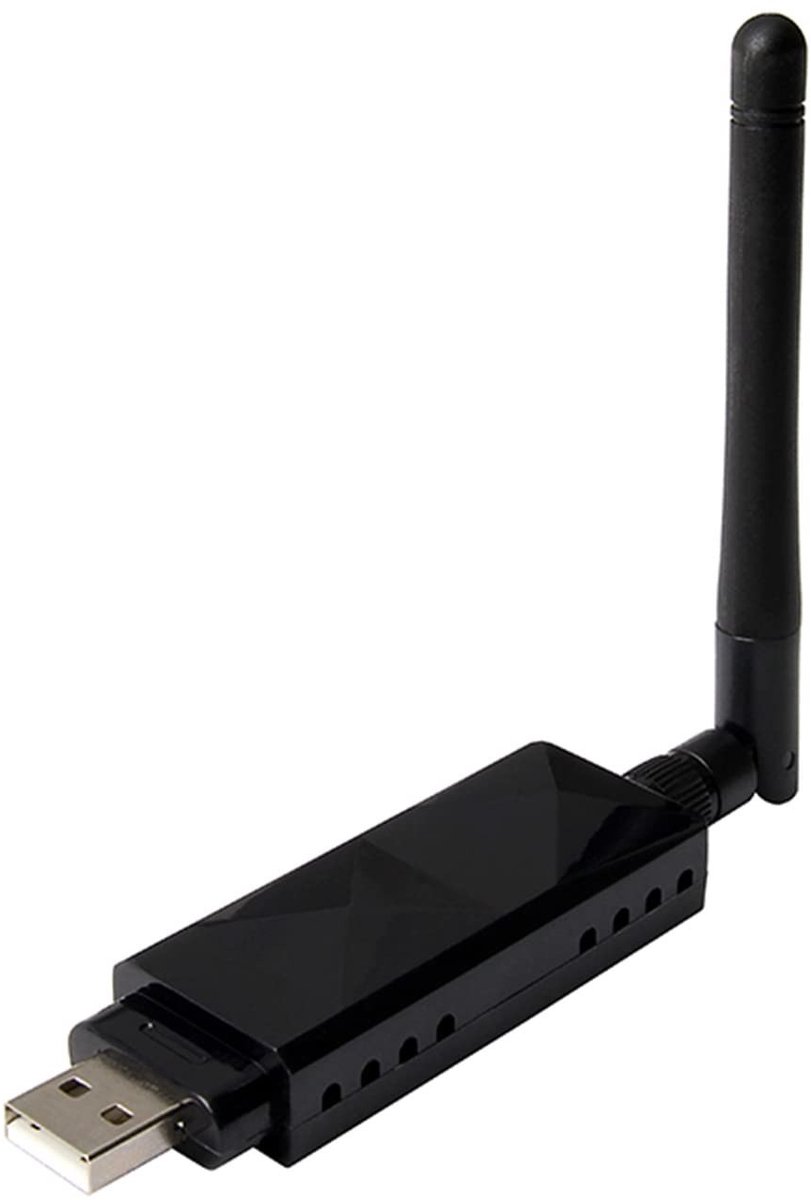 aladdien - Draadloze Netcard - USB Wifi-adapter - Stabiele internetverbinding - Afneembare antenne - Thuisnetwerk - Geschikt voor tv en computer