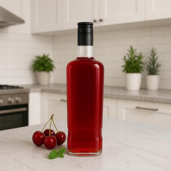 Bimberek Jack Walker Serie - Glazen Fles - 700ml - Inclusief Dop - Voor Whisky en Likeuren van Bimberek — afbeelding 4