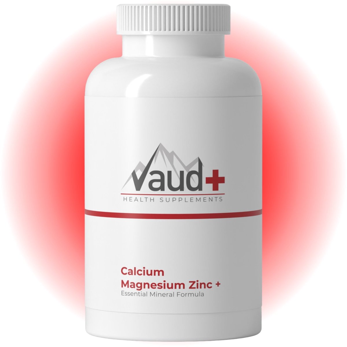 Vaud Calcium Magnesium Zink Tabletten - Sterk Magnesium Bisglycinaat & Citraat Complex met Oestercalcium - Helpt Tegen Spierkramp, Vermoeidheid en Stress - Ondersteunt Botten, Spieren en Beter Slapen - Hooggedoseerde Mineralen Formule