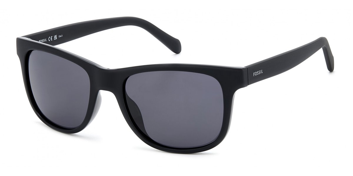 Fossil FOS 3160/S Matte black 55/19/145 MAN Zonnebrillen
