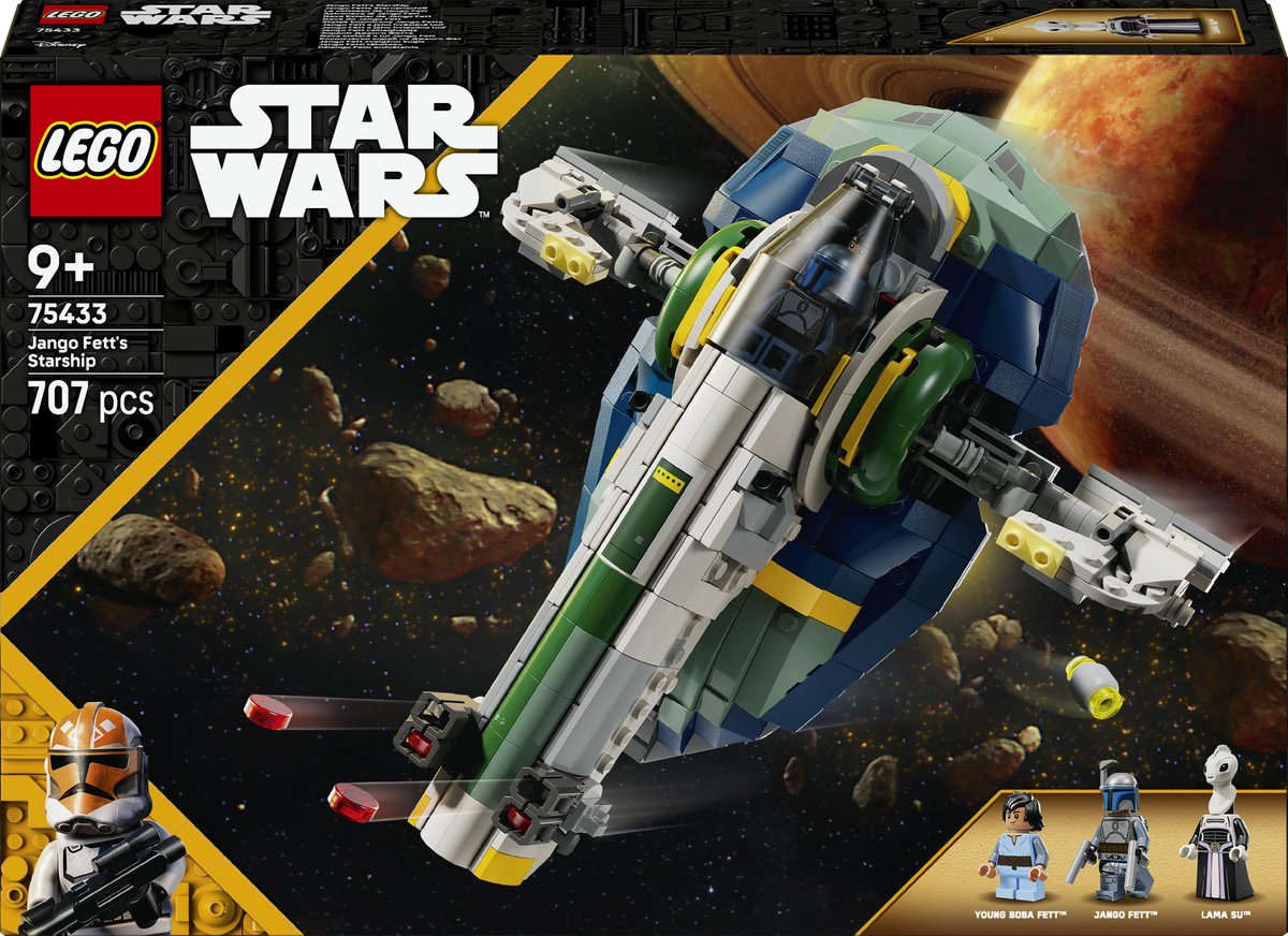 LEGO® Star Wars: Attack of the Clones™ Jango Fetts Ruimteschip