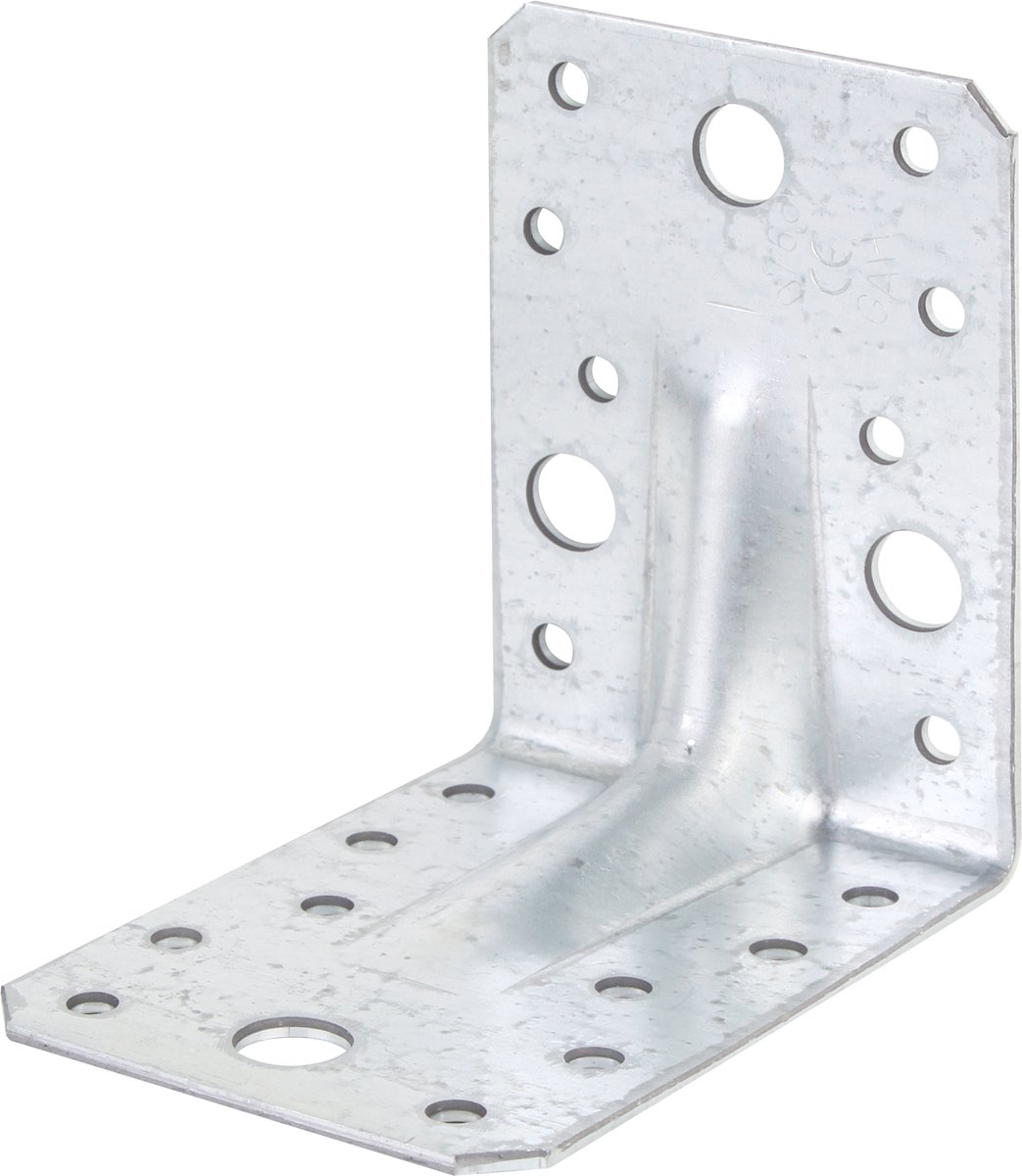 GAH - 334581 - Heavy Duty Hoekverbinder - 90 x 65 mm - Sendzimir Verzinkt
