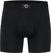 Boxer anti-transpiration Fibershirts - Coussinet anti-transpiration intégré - MicroModal respirant - Anti-transpiration - Homme - Taille M - Noir