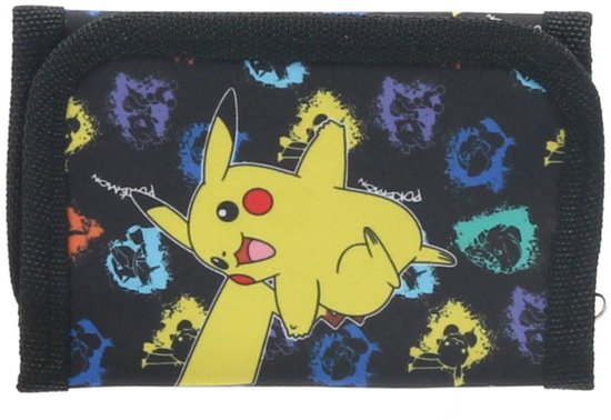 Pokémon - Portemonnee - Pikachu - Klittenband