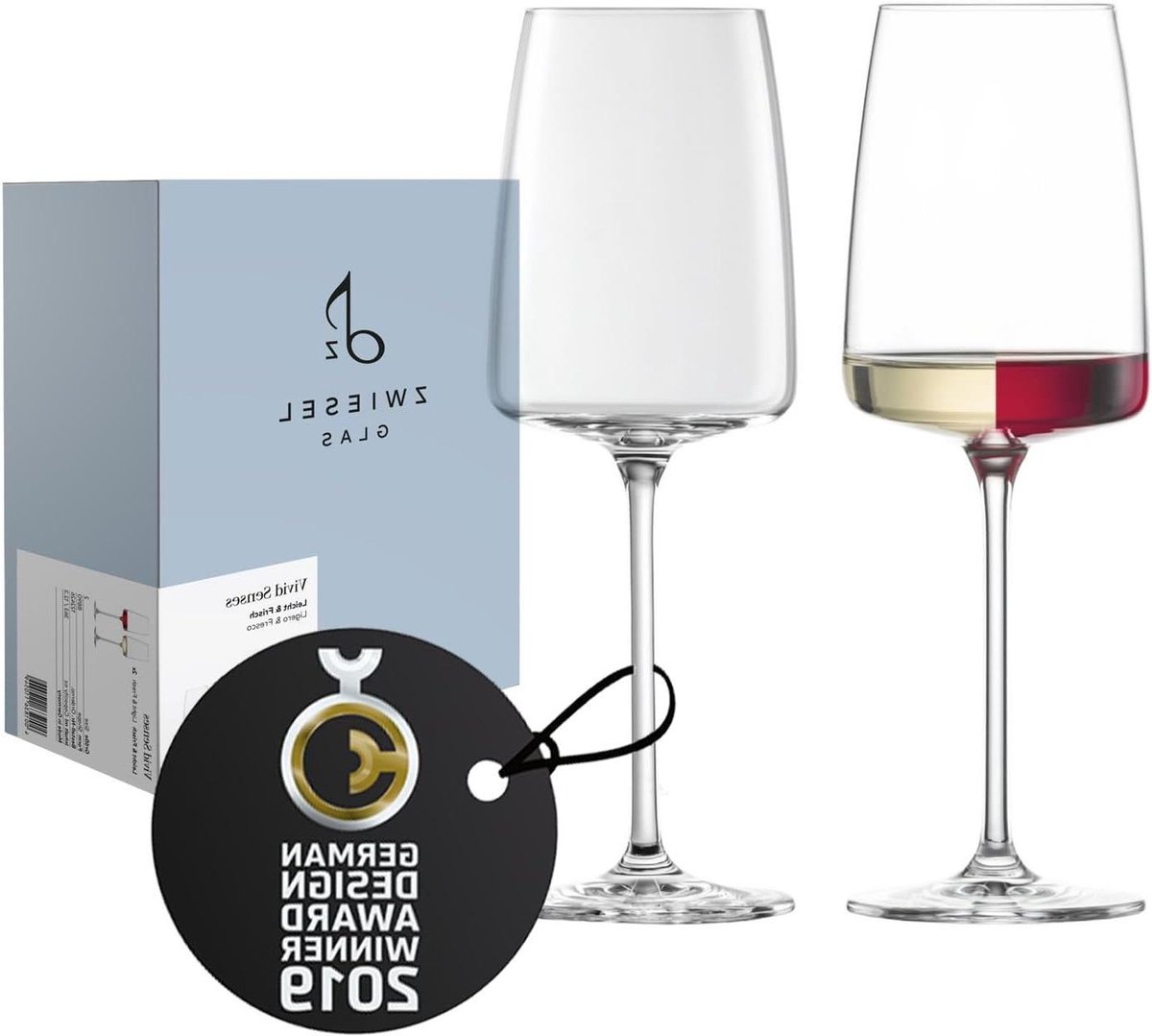Wijnglazen - Glaswerk Drinkglazen - Wijn Proeven - Aroma Ontvouwing - 363 ml - Transparant