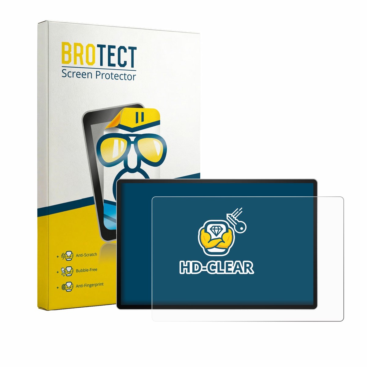BROTECT - Screenprotector voor HP Serie 5 Pro 514pn 14" - Folie Beschermfolie transparant