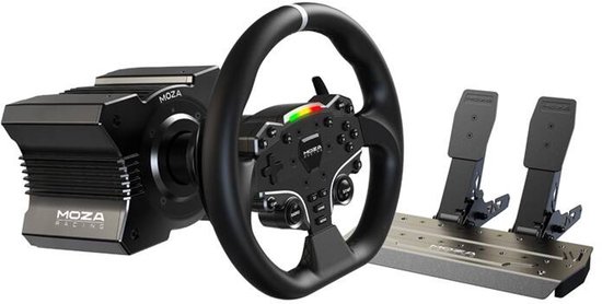 Moza Racing R5 Bundel - Direct Drive Wheel Base - ES Steering Wheel -SR-P Lite Pedals