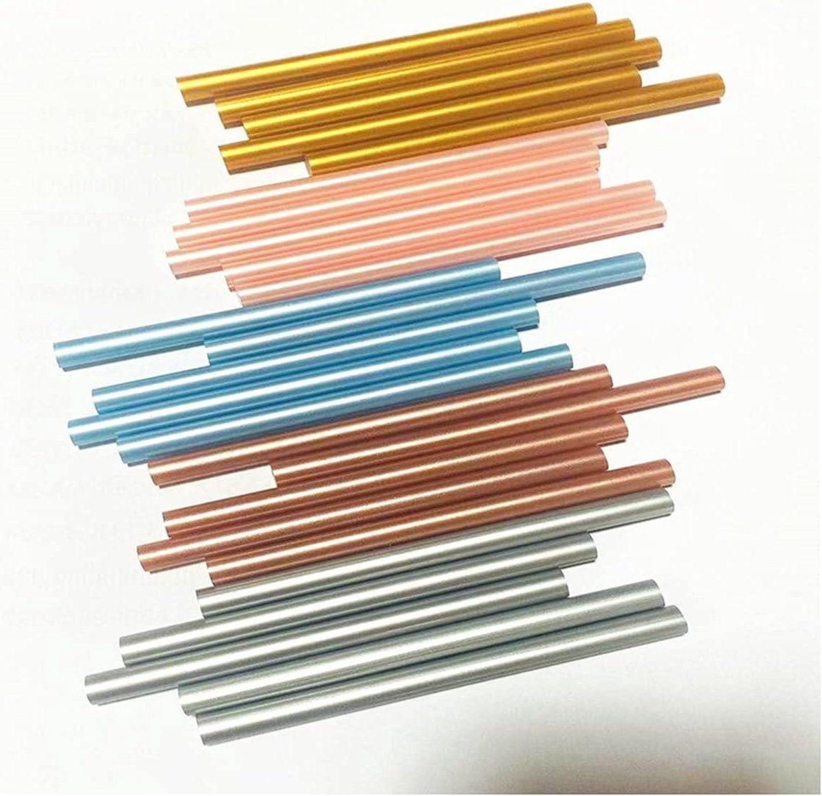 Lijmsticks - Smeltlijm - Handwerk Knutselen - Sterke Kleefkracht - 11mm X 190mm - Zilver