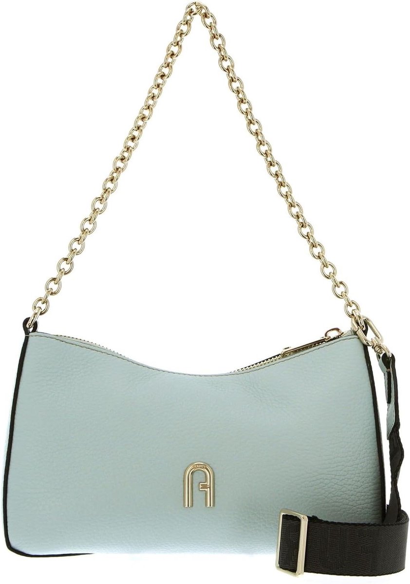 Mini Crossbody Tas - Schoudertas Dames - Dagelijks Gebruik - Dubbele Riem - 23 x 13.5 x 8.5 cm - Mintgroen