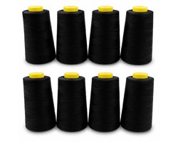Lockgaren Zwart 3000 yards 8 stuks