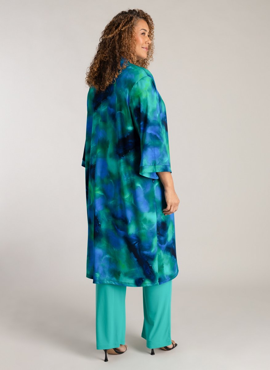 COLLETTA Noelle Cover ups - Blue/Multi-Colour - maat 1(48)