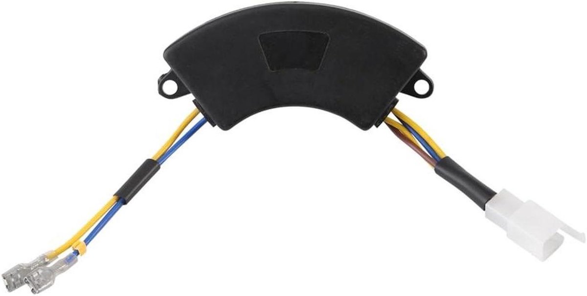 Spanningsregelaar Generator - AVR Unit - Stroom Stabiliseren - Boogvormig Ontwerp - 2KW-3KW - Zwart