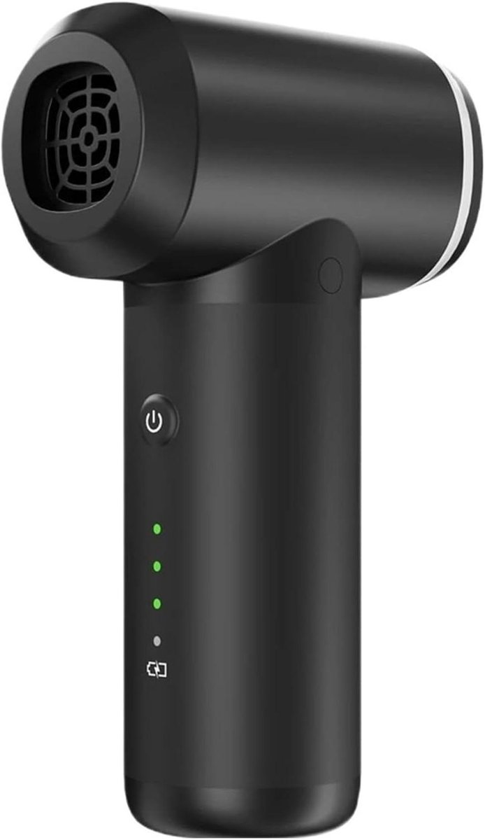 Draagbare Stofzuiger - Luchtblazer - Auto en Thuis - Krachtige Zuigkracht - 60W - Zwart
