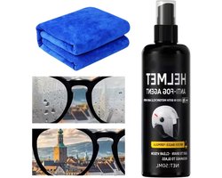 Anti-condensspray - Brillenspray Vizier - Veilig Zicht - Langdurige Coating - 12 cm Hoog - Transparant