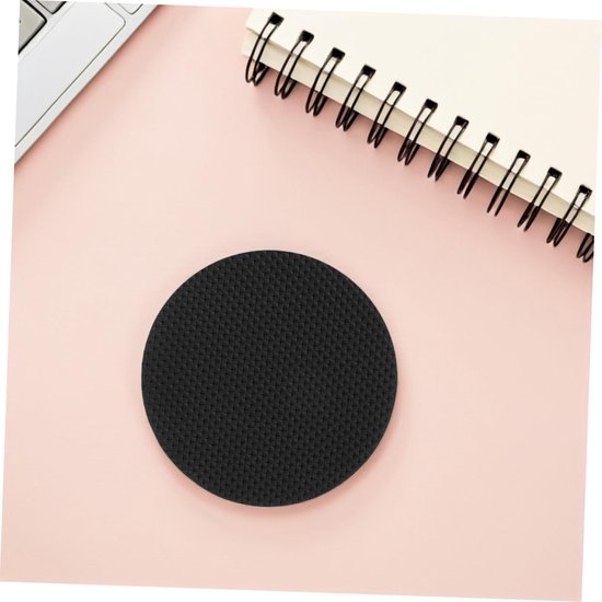 Pooltafel Pootkussens - Niveau Stabiliteit Pads - Biljart Spel Verbeteren - Verstelbare Hoogte - 8.5 cm x 8.5 cm - Zwart — afbeelding 3