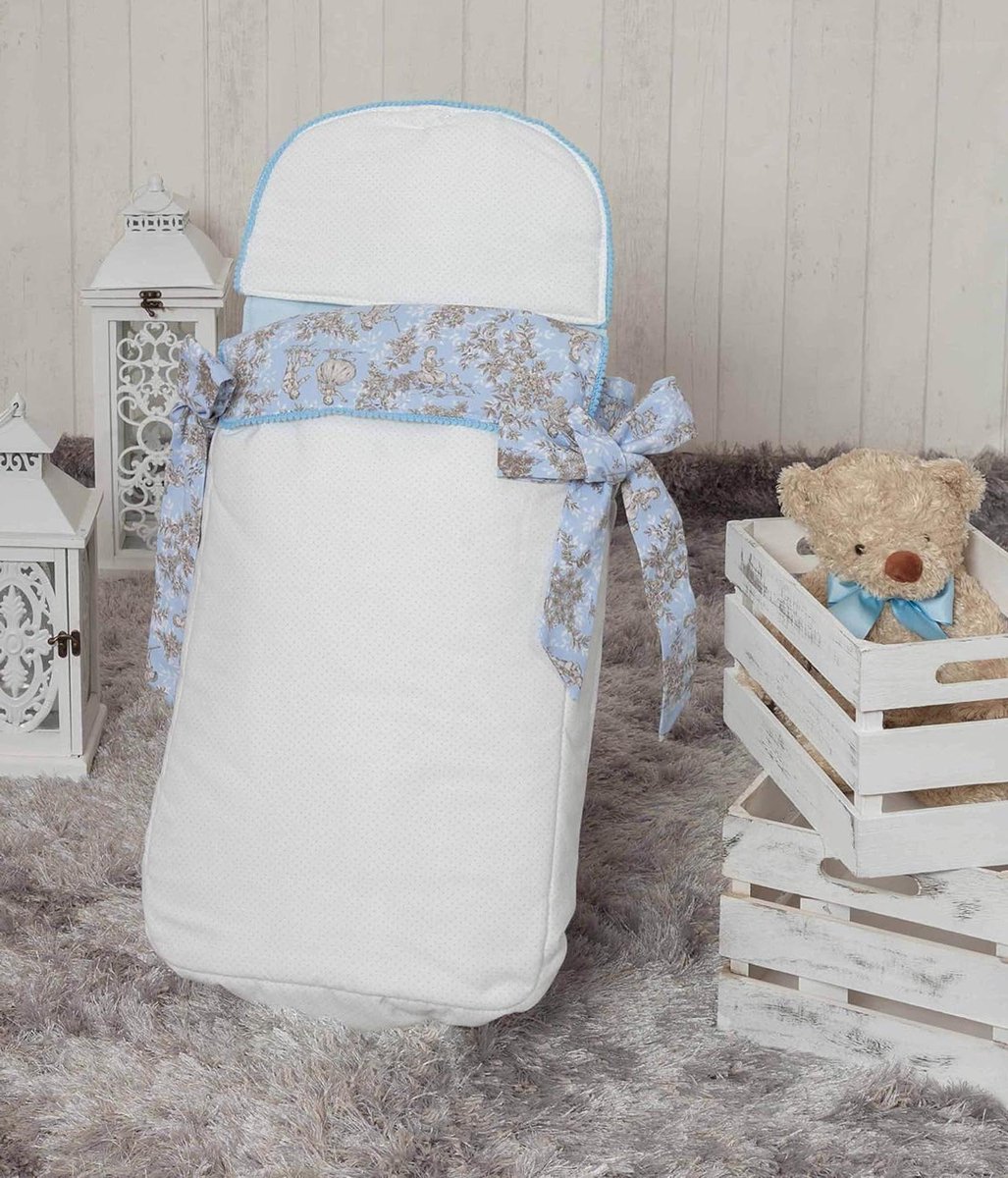 Baby Voetenzak - Baby Sleep Sack - Warmte Bieden - Drie Toepassingen - 92 cm - Blauw