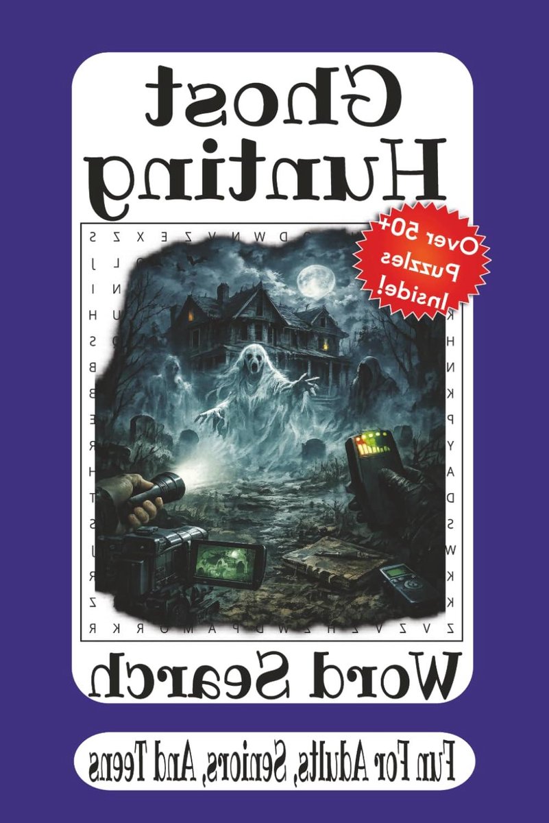 Woordzoekers Boek - Puzzelboek - Ontspanning - 55 Spookachtige Avonturen - 110 Pagina's - Niet gespecificeerd