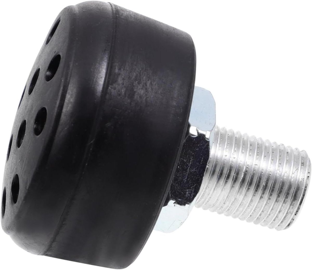 Rolschaats Remblok - Schoen Stopper - Stabiliteit Tijdens Skaten - Duurzaam Rubber Materiaal - 5 x 4.5 cm - Zwart