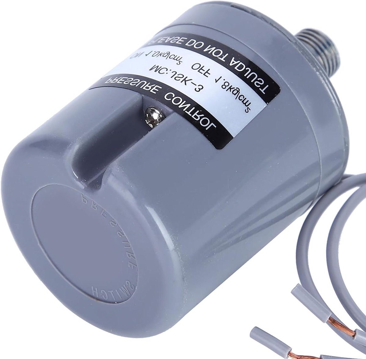 Waterdruk Schakelaar - Pomprelais - Automatische Pompbesturing - Zilveren Contactpunten - 1-1.8 kg - Zilver