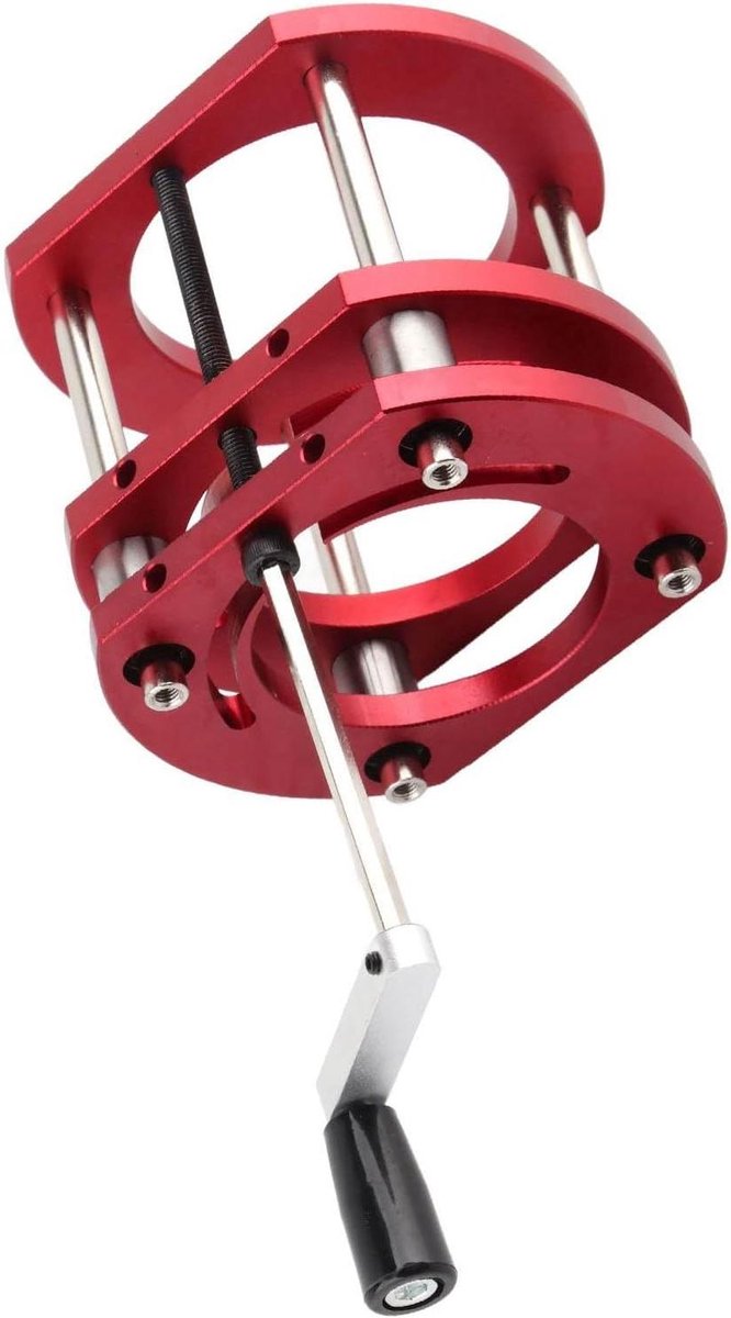 Router Lift Basis - Freeslift Systeem - Precisie Houtbewerking - Vierklem Systeem - 51mm Verplaatsing - Aluminium
