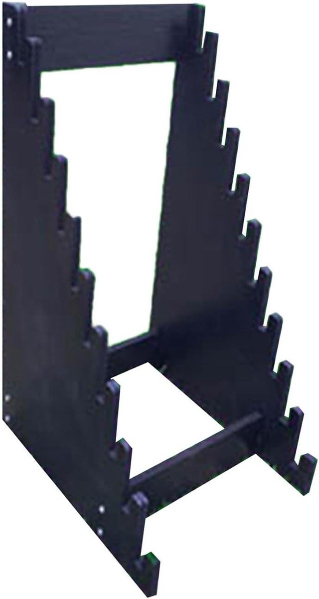 10-laags Metalen Tegeldisplayrek, Staande Vloertegelmonsterrek, Meerlaagse For Showrooms En Winkels, Vloertegeldisplay(56.5x28x85.7cm)