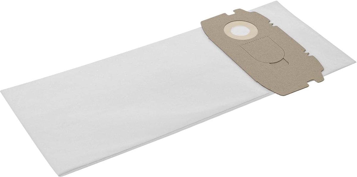 Stofzuigerzakken - Reservestukken - Stofvrij Werken - 3-laags Microfleece - 5 stuks - Grijs