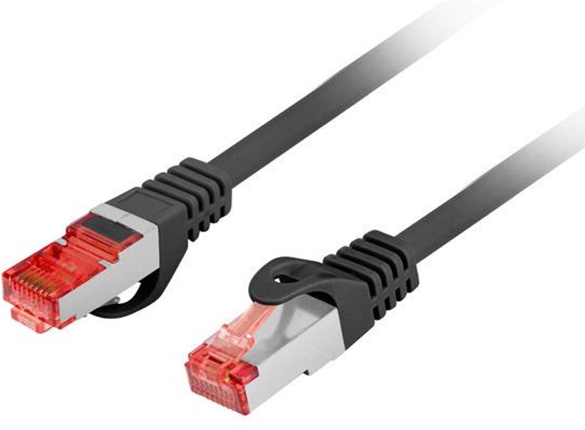 UTP Category 6 Rigid Network Cable Lanberg PCF6-10CU-0025-BK
