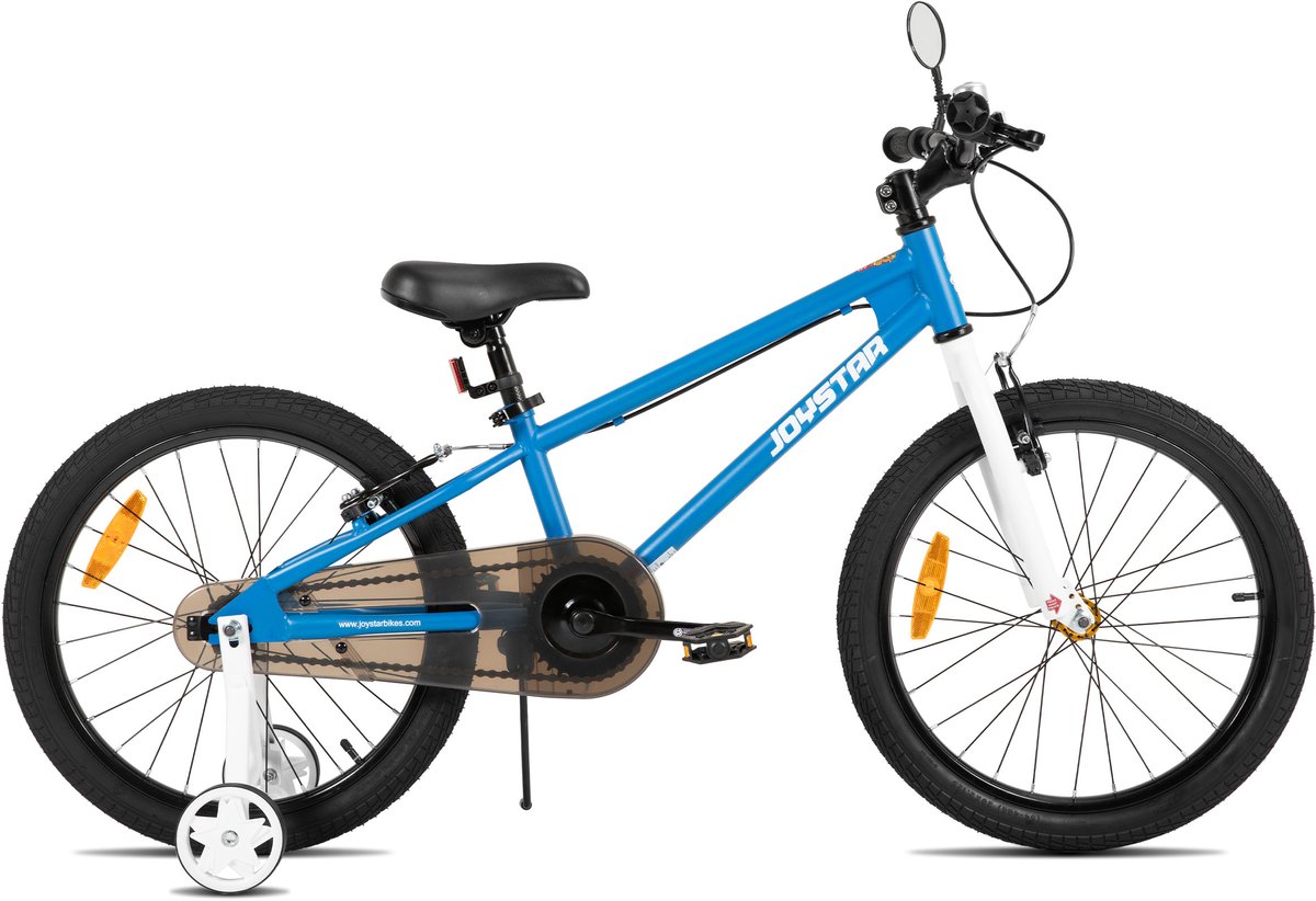 JOYSTAR Lo d Kinderfiets met Zijwieltjes & 20 Inch Geschikt voor 3 t m 11 Jaar