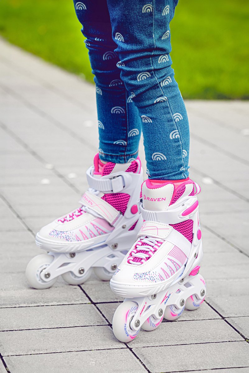 RAVEN Grace 3-in-1 LED-inlineskates Wit