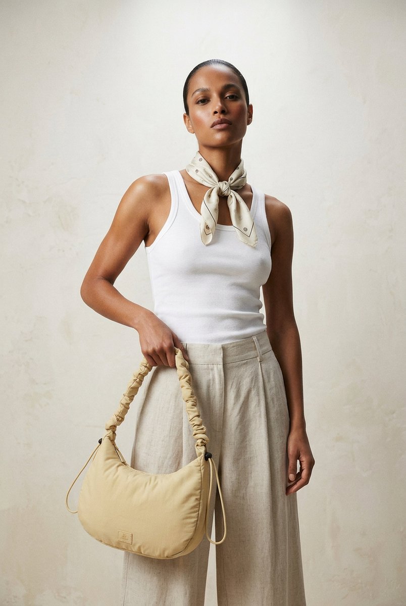 Markberg GroundMBG Crossbody bag recycled transparent yellow