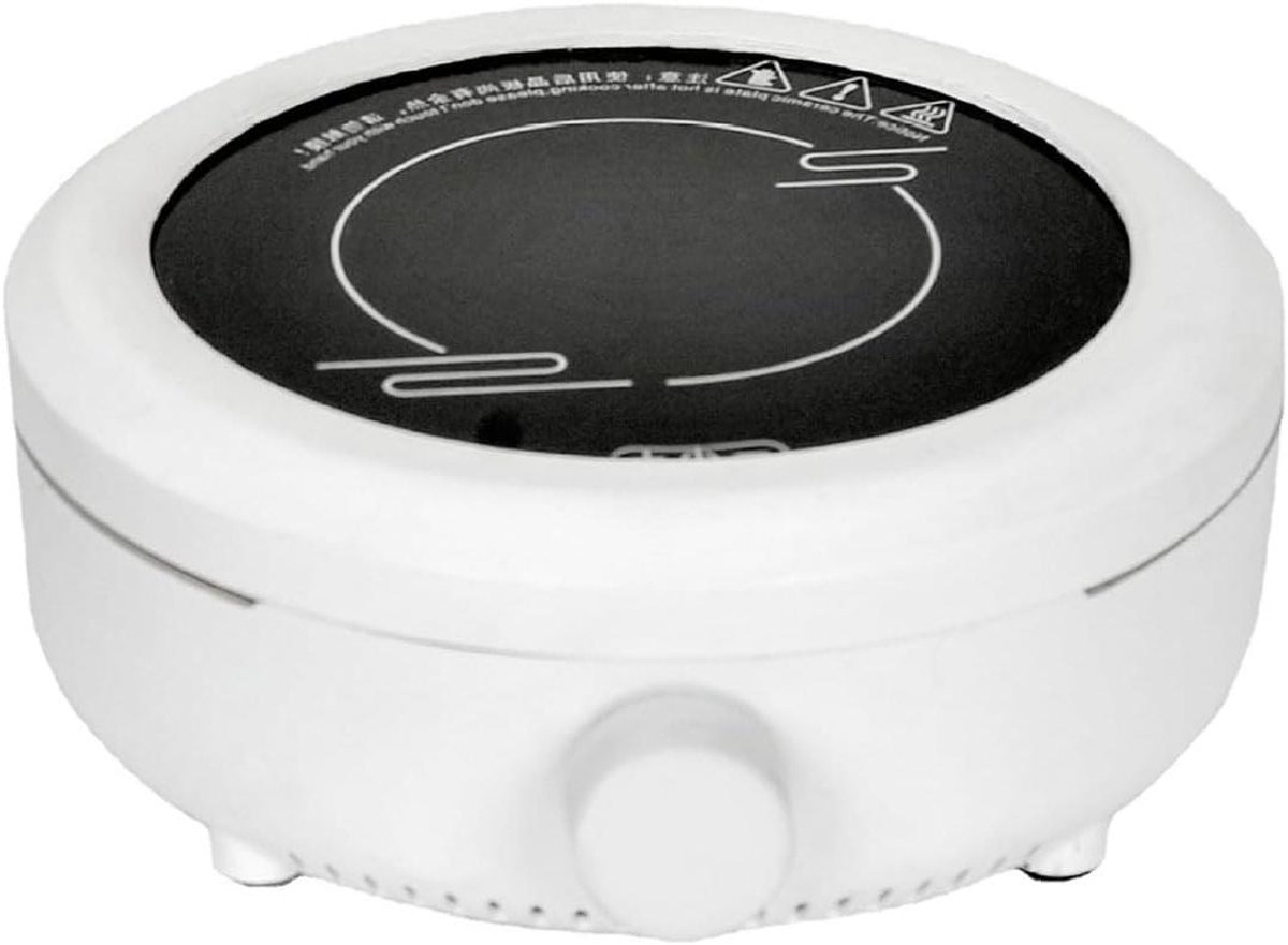 Keramische Kookplaat - Thee Fornuis - Thee Zetten - Stille Werking - 800W Vermogen - Wit