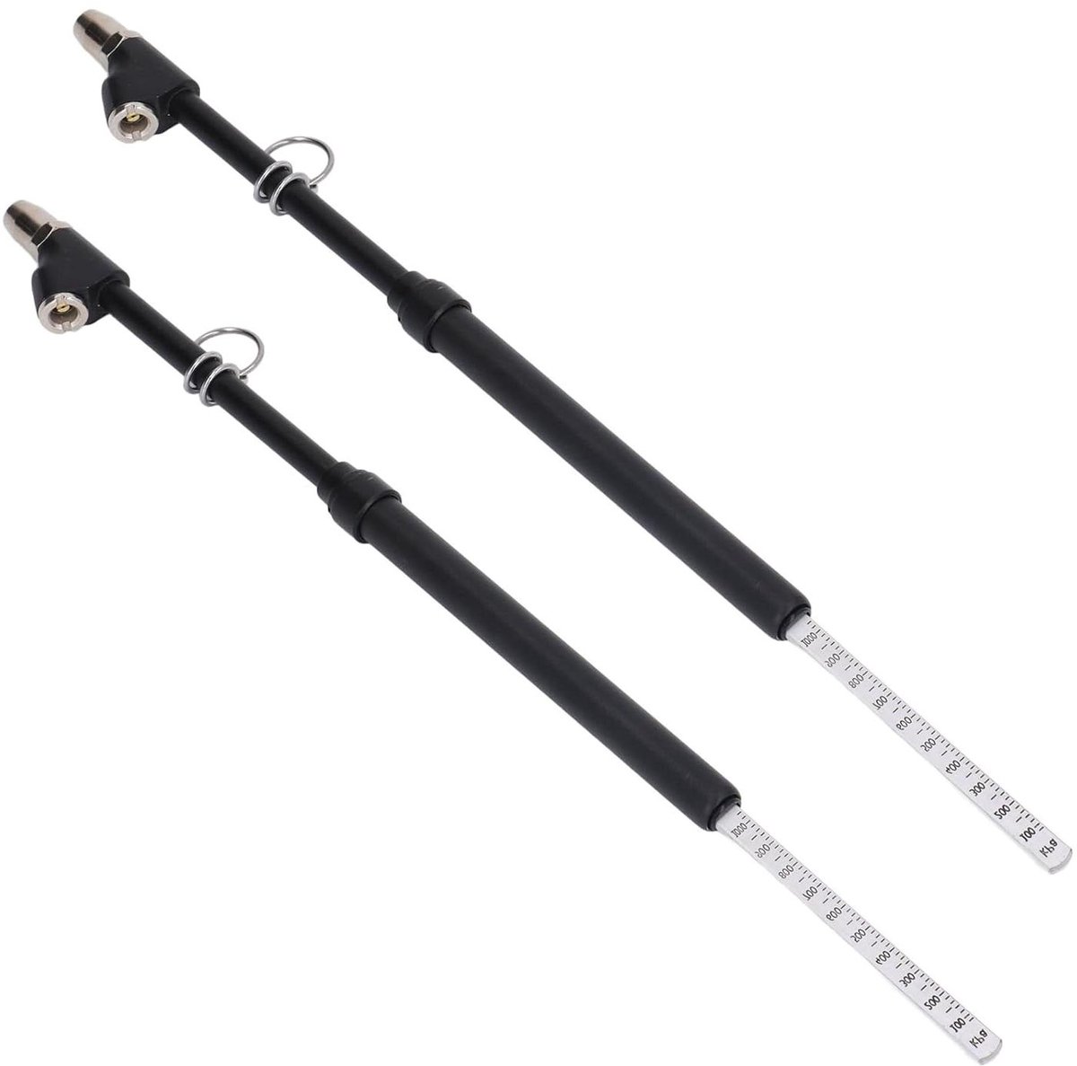 Bandenspanningsmeter - Dubbele Kop Meter - Voertuig Onderhoud - Veelzijdige Toepassingen - 10-150 PSI - Metaal