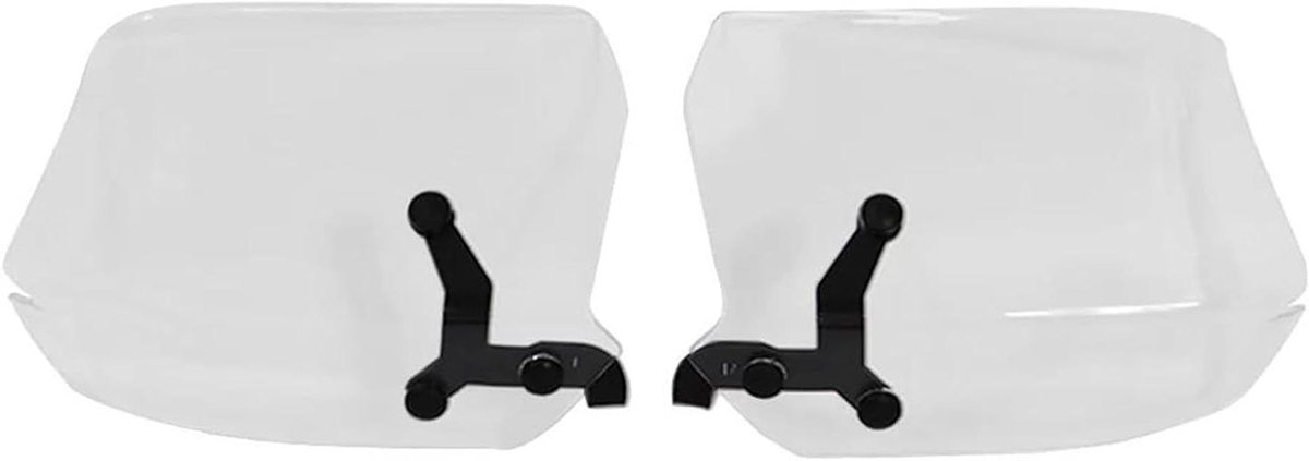 Motorfiets Handkappen - Windscherm Schild - Rijden Beschermen - Slagvast Materiaal - Universele Pasvorm - Transparant