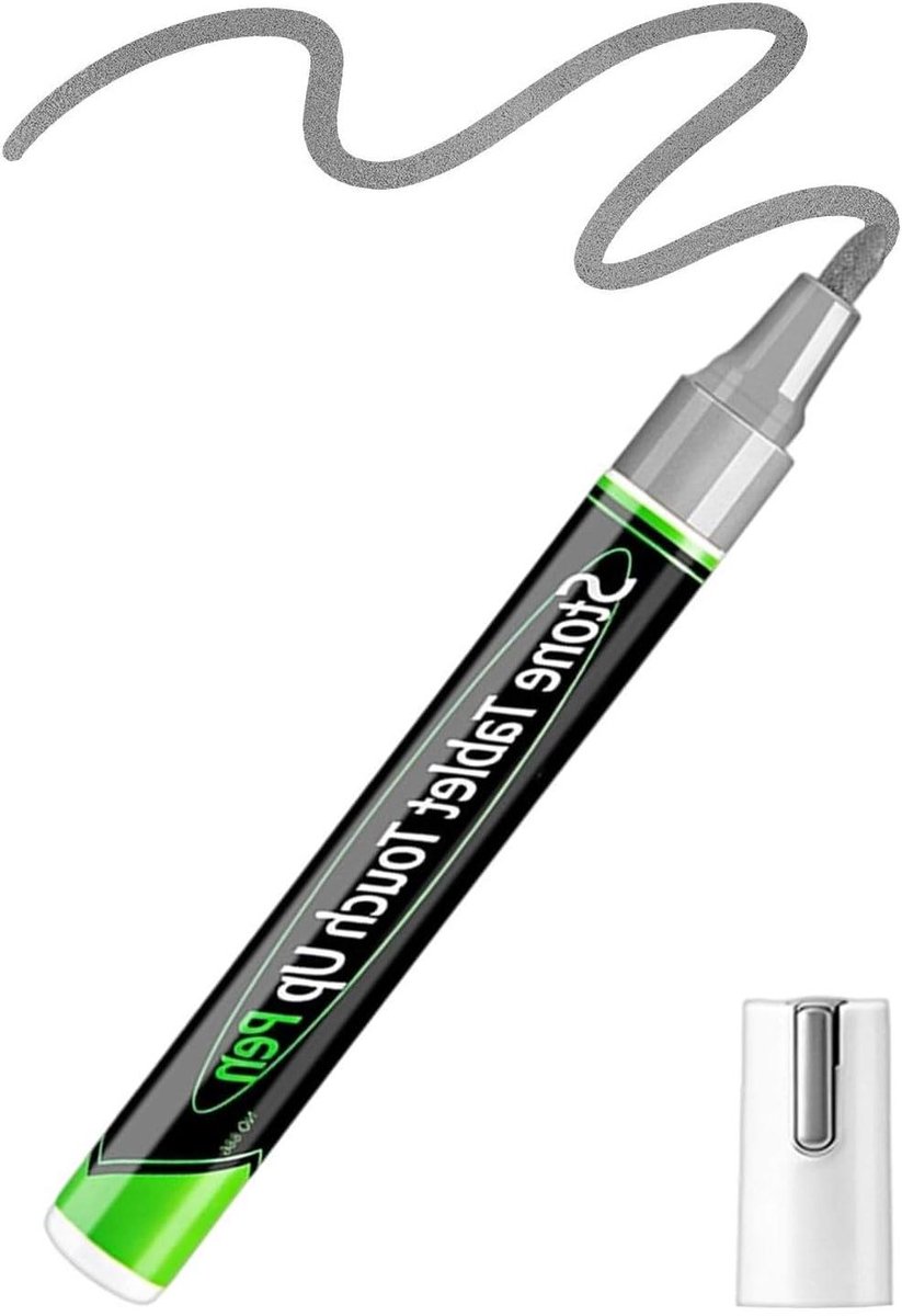 Grafsteen Marker - Stenen Pen - Tekst Herstellen - Waterdichte Lak - 3 mm Punt - Goud