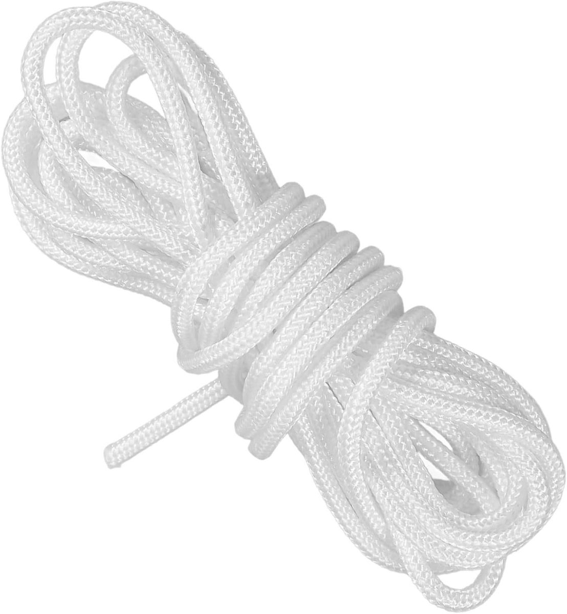 Parasol Touw - Nylon Koord - Buitenactiviteiten - Duurzaam Materiaal - 345 cm Lengte - Wit