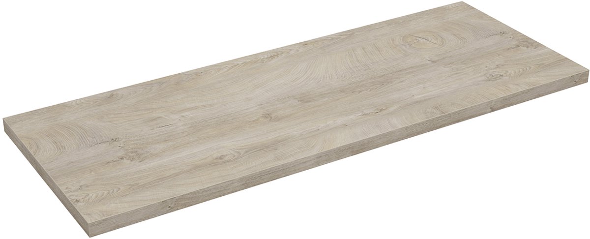 Wiesbaden Alvara Topblad 120 x 46 cm - Grijs Eiken