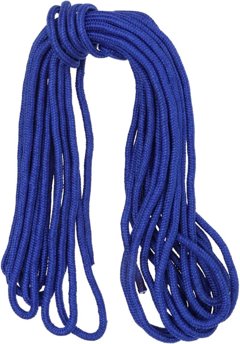 Nylon Touw - Vlaggenlijn Koord - Vlaggenmast Gebruik - Weerbestendig Sterk - 10 Meter - Blauw