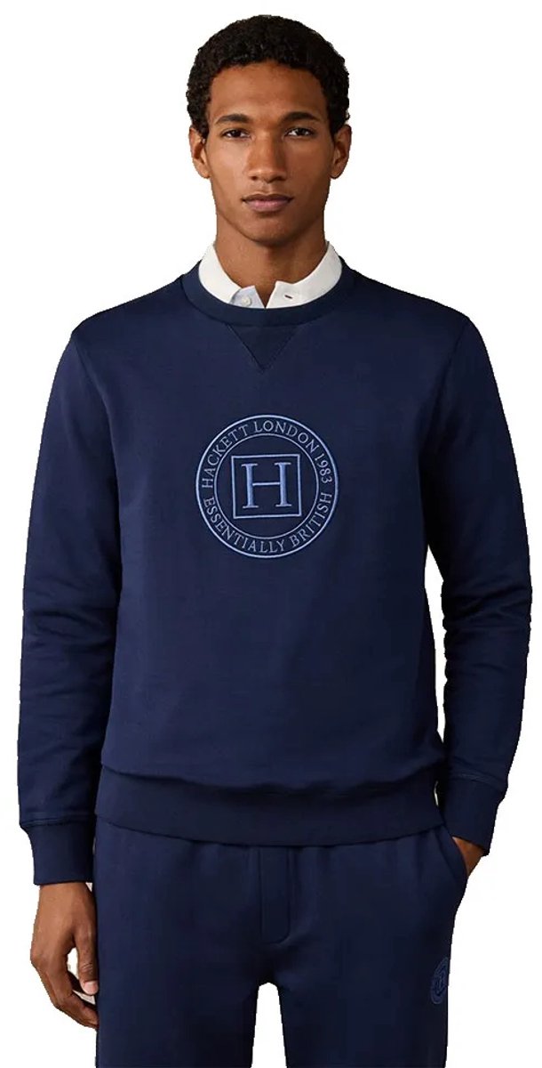 Hackett Hm5800112 Sweatshirt Blauw S Man