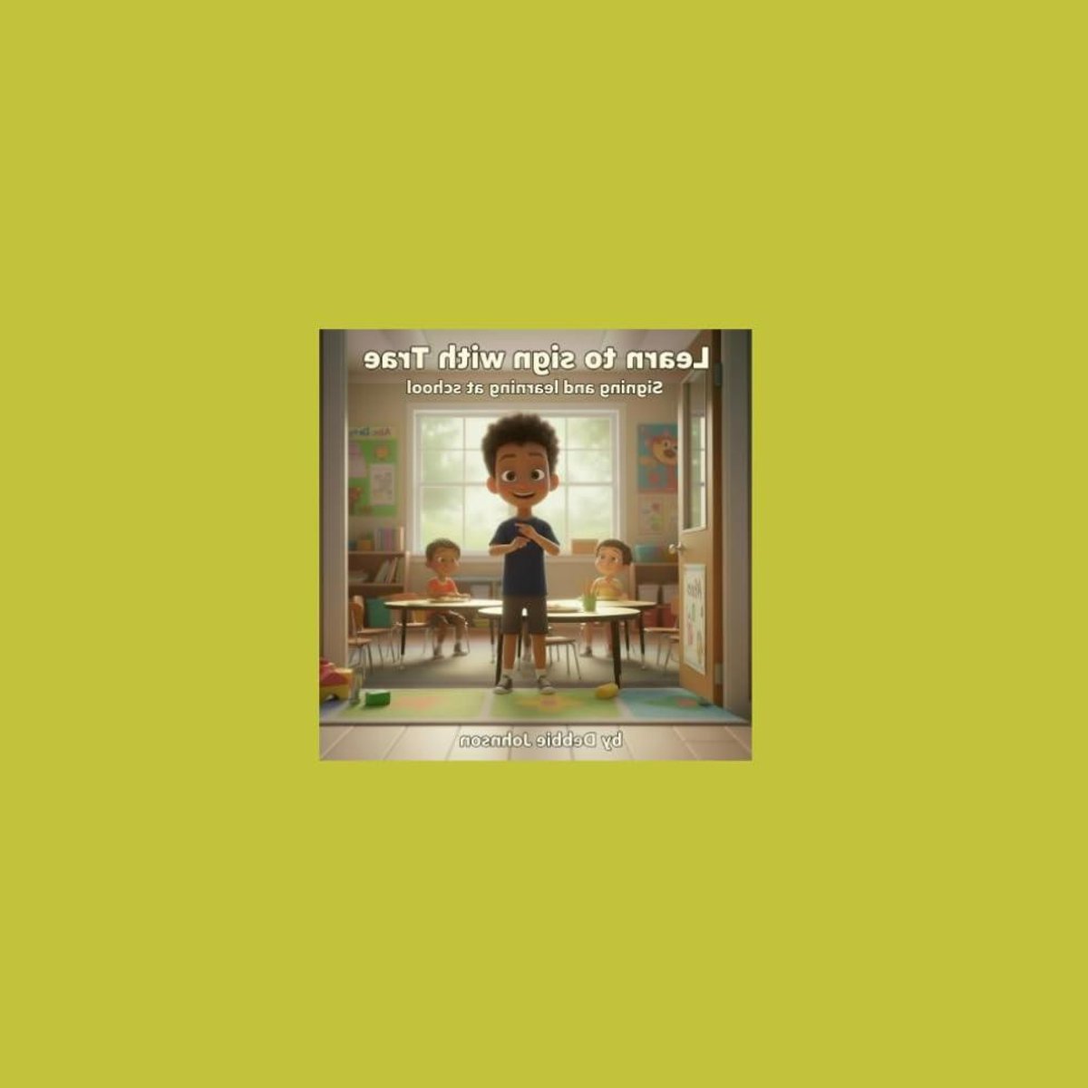 Kinderboek Gebaren - Taal Leren - School Voorbereiding - Britse Gebaren - 34 Pagina's - Full Color