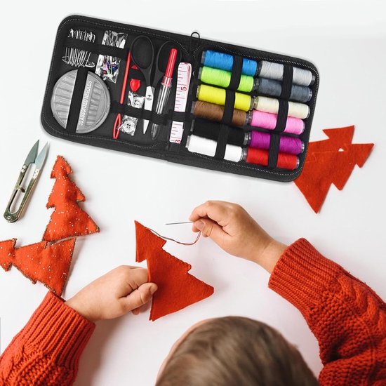 Nl Compact Set Naaipakket Volwassenen - Reparatieset - Kleding Repareren - 75 Delige ...