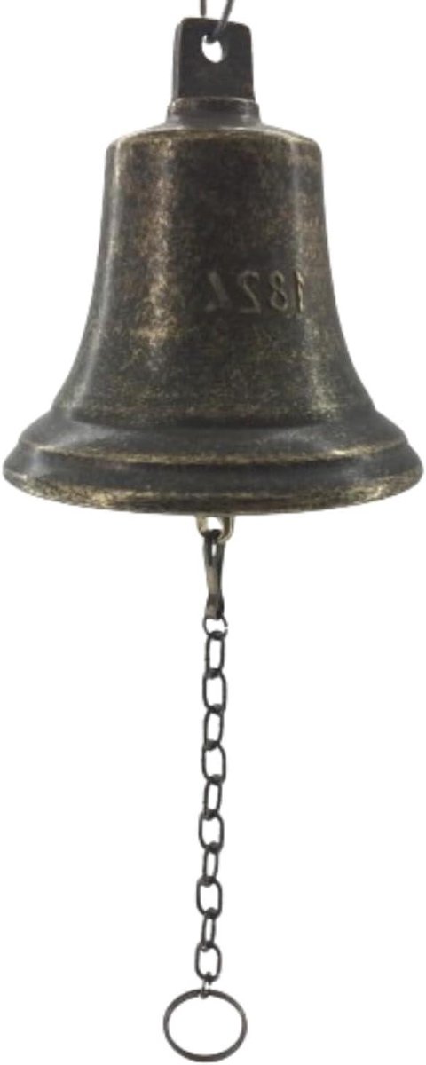 Messing Bel - Decoratieve Bel - Meubels Versieren - Gepolijst Metaal - 12 x 12 cm - Messing